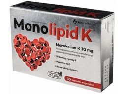 Xenicopharma monolipid k 30 kaps. czerwony ryż