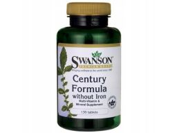 Swanson century formuła bez żelaza 130 tabl.