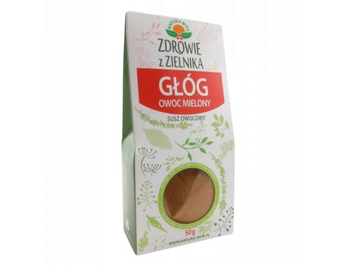 Natura wita głóg owoc mielony 50g