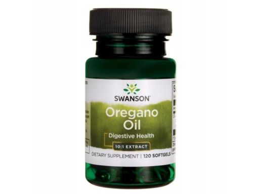 Swanson oregano oil ekstrakt 10:1 120 kaps.