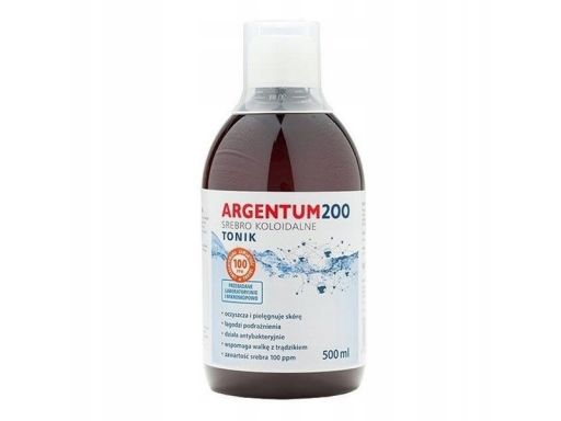 Aura herbals argentum 200 srebrokoloidowe100tonik