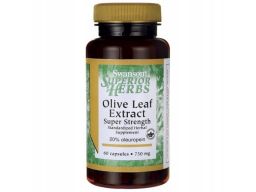 Swanson olive leaf extract liść oliwny 750mg 60 k.