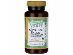 Swanson olive leaf extract liść oliwny 750mg 60 k.