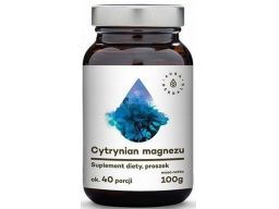 Aura herbals cytrynian magnezu proszek 100g
