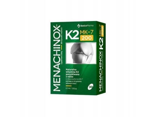 Xenicopharma menachinox k2 mk-7 200 30 kaps.