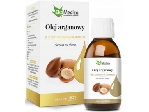 Ekamedica olej arganowy 100ml obniża cholesterol