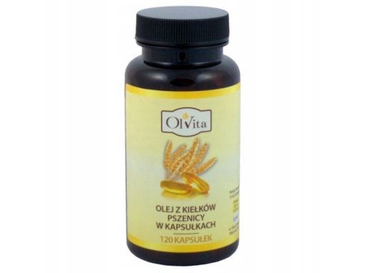 Olvita olej z kiełków pszenicy w kapsułkach 120kap