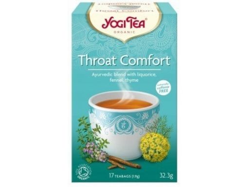 Yogi tea herbata throat comfort bio 17x1,9g