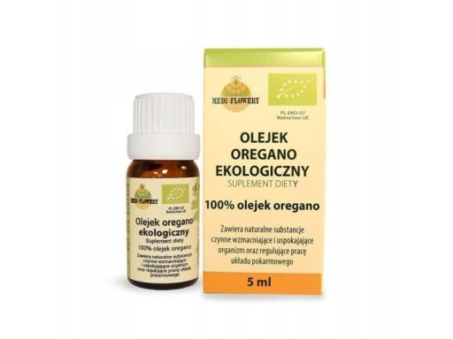 Medi-flowery olejek oregano eko 5ml.