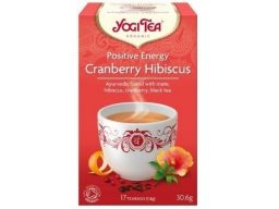 Yogi tea herbata cranberry hibiscus bio 17x1,8g