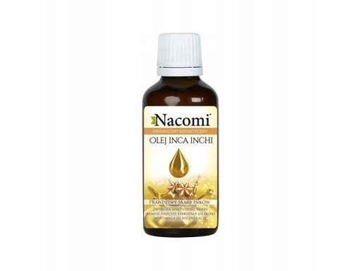 Nacomi olej inca inchi 50ml opóźnia starzenie