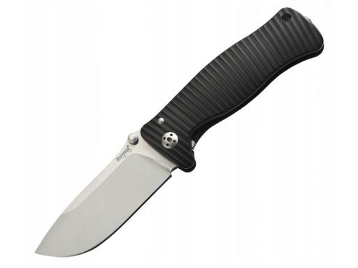 Nóż lionsteel sr classic aluminum black / satin bl