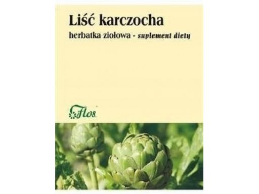 Flos karczoch liść 50g wspiera pracę wątroby