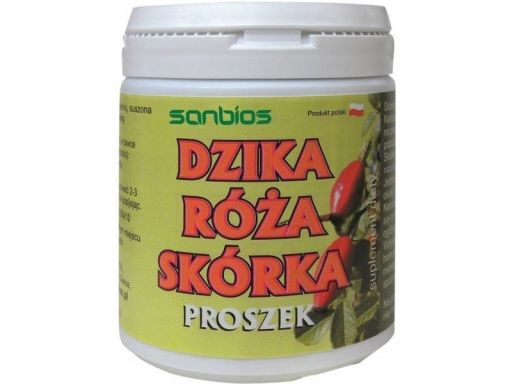 Sanbios dzika róża 200g proszek