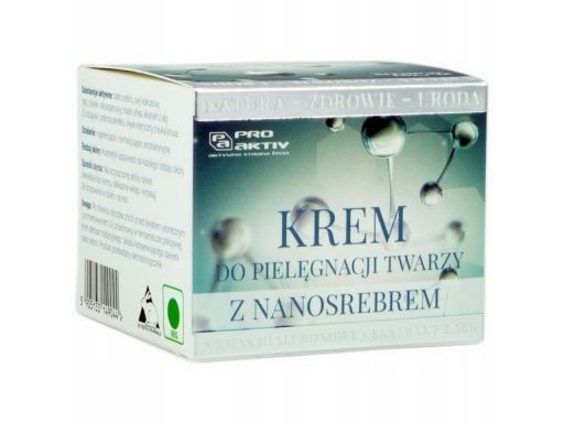 Pro aktiv krem ze srebrem 50ml