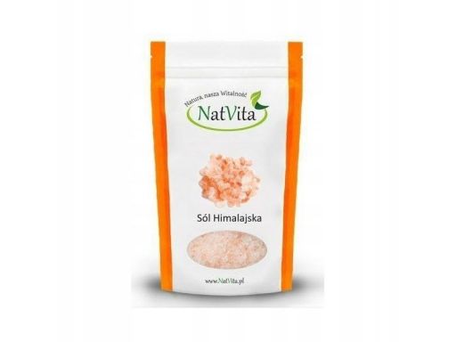 Natvita sól himalajska miałka 1kg