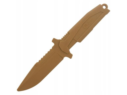 Nóż treningowy k25 null tan, etui (32464)