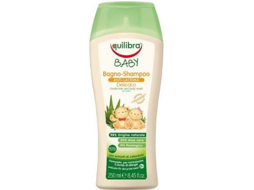 Equilibra szampon dla dzieci do ciała i włosów250m