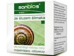 Sanbios krem ze ślimaka 50ml opóźnia starzenie