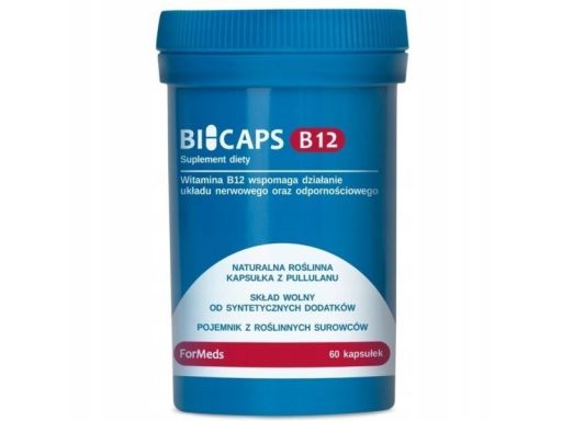 Formeds bicaps witamina b12 60 kaps.