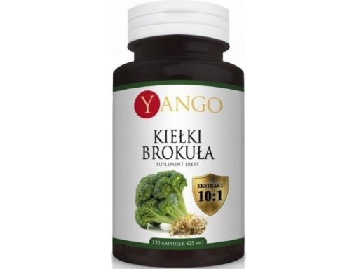 Yango kiełki brokuła 425 mg 120 kaps. sulforafan