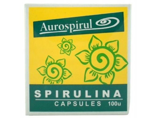 Aurospirul spirulina 100 kap. oczyszcza odkwasza