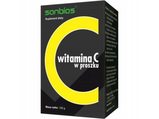 Sanbios witamina c w proszku 150g