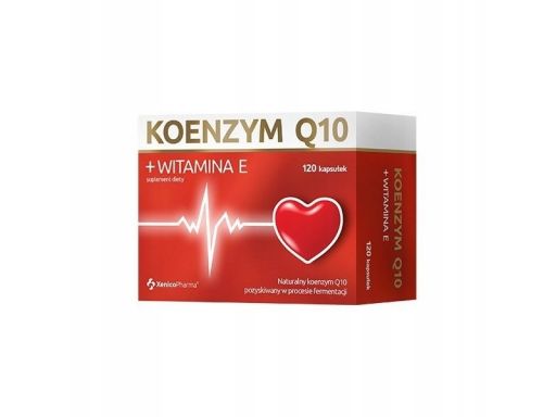 Xenicopharma koenzym q10+witamina e 120 kap