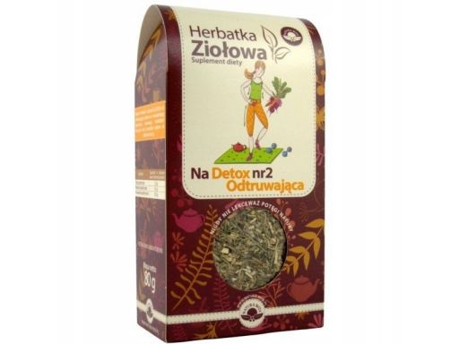 Natura wita herbata ziołowa detox nr2 odtru. 80g