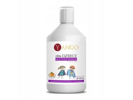 Yango witaminy dla dzieci 500ml zdrowy rozwój