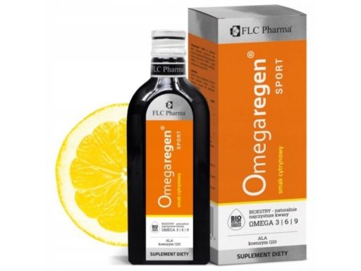 Flc omegaregen sport smak cytrynowy 250ml olej