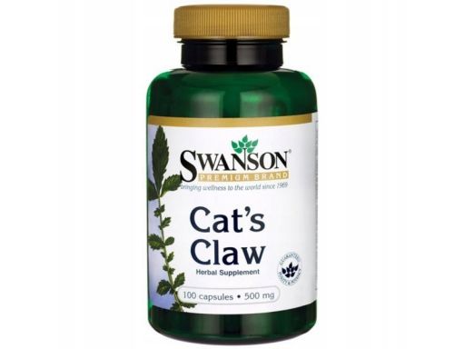 Swanson cat's claw 500mg 100 kaps.