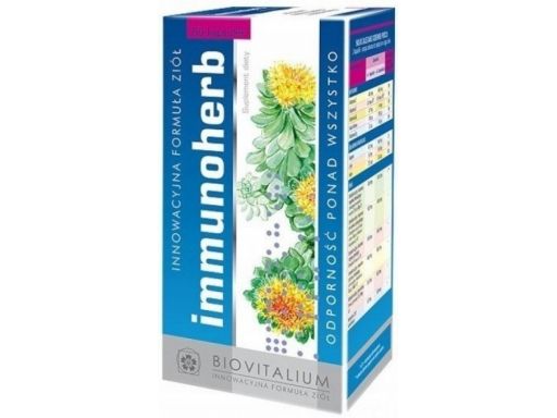 Biovitalium immunoherb na odporność 60 kaps.