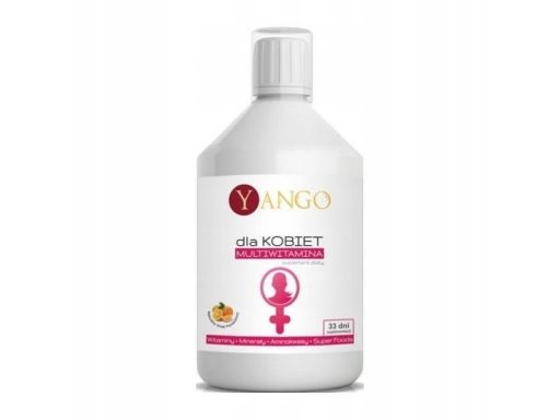 Yango witaminy dla kobiet 500ml piękna skóra