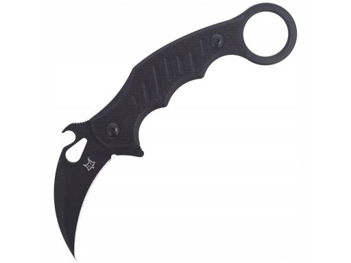 Nóż fox karambit fixed blade g10 black (fx-598)