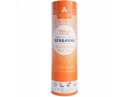 Ben&anna naturalny dezodorant vanilla orchid 6