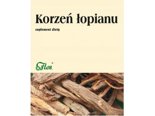 Flos łopian korzeń 50g wspiera układ moczowy