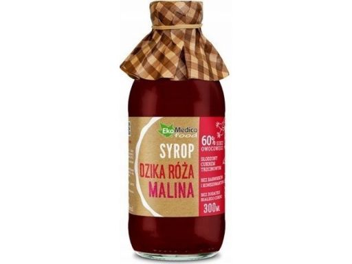 Ekamedica syrop dzika róża malina 300ml