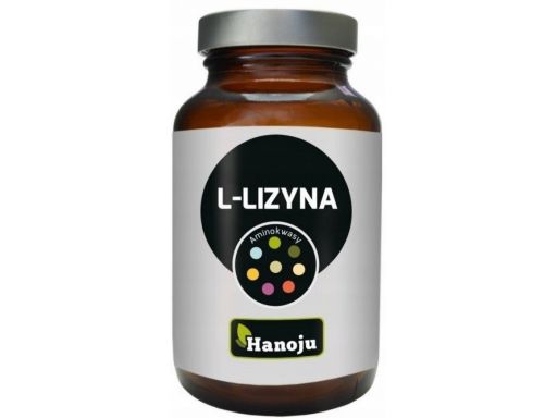 Hanoju l-lysina 500mg 90 kaps. aminokwas