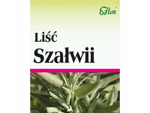 Flos szałwia liść 50g tonizuje i uspokaja