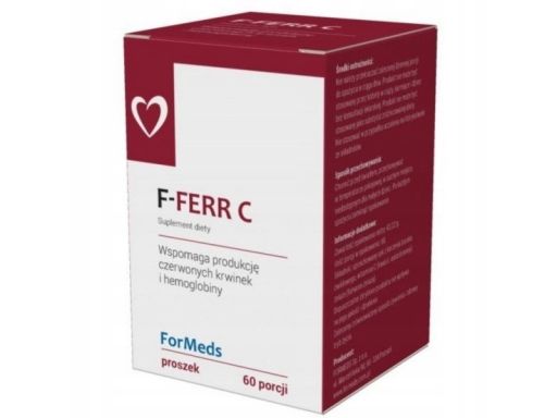 Formeds f-ferr c wspomaga produkcję krwinek