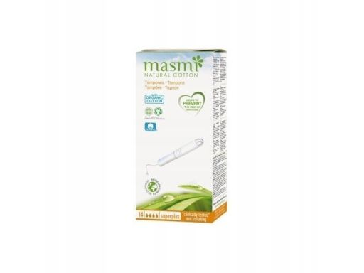 Masmi tampony super plus organiczne 14 szt.