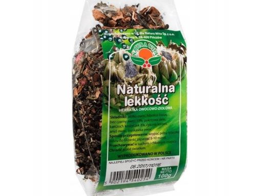 Natura wita herbata owo-zio naturalna lekkość 100g