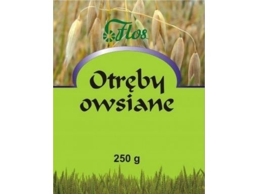 Flos otręby owsiane 250g na problemy z trawieniem