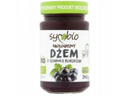 Symbio dżem z czarnej porzeczki niskosłodz.eko240g