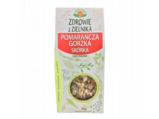 Natura wita pomarańcza gorzka skórka