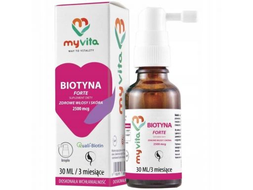 Myvita biotyna 100% 2500mcg 30ml