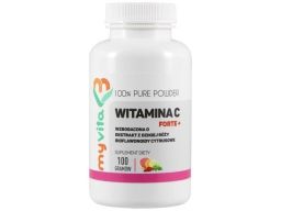 Myvita vita c forte+ 100g wzmacnia odporność