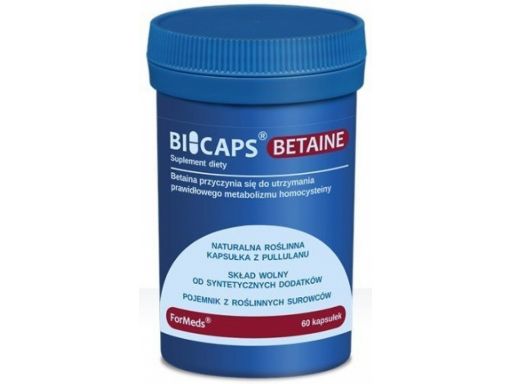 Formeds bicaps betaine 60 kaps. betaina