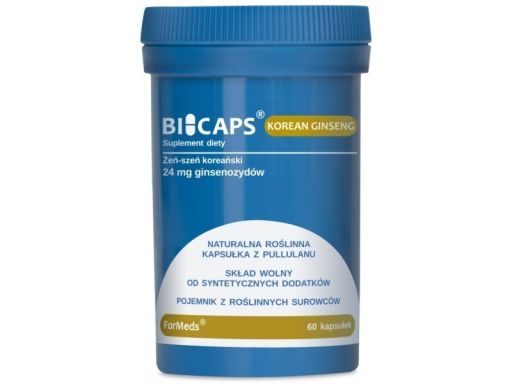 Formeds bicaps korean ginseng 60 kaps.